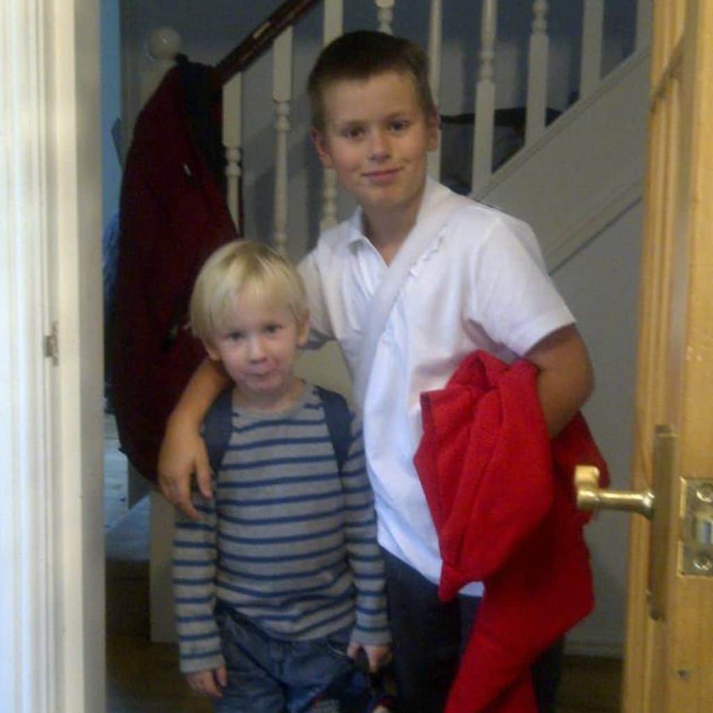 Lucas and Oscar