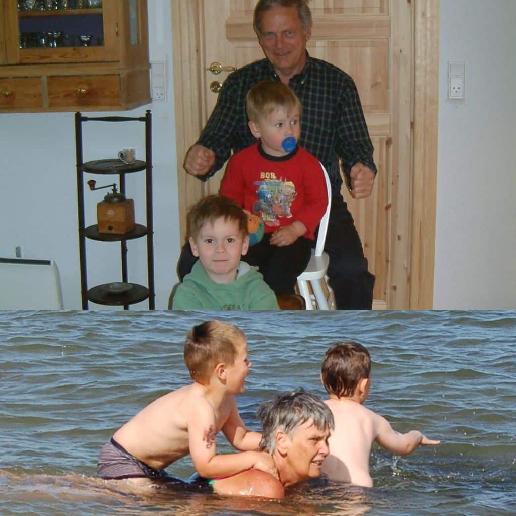 Memories of Oscar with his Mormor