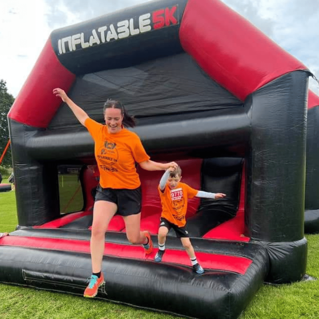 Inflatable team family