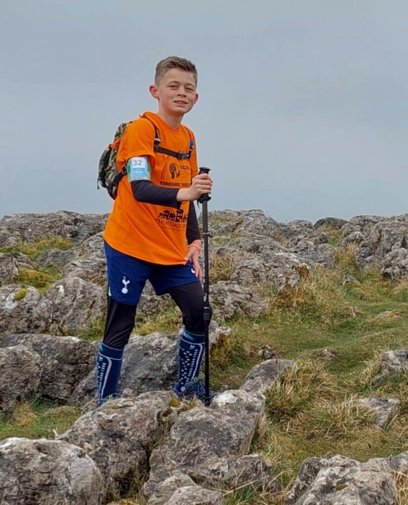 Josh on Yorkshire Three Peaks