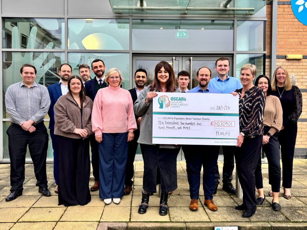 PenLife Cheque Presentation To OSCARs 28 01 2026 2